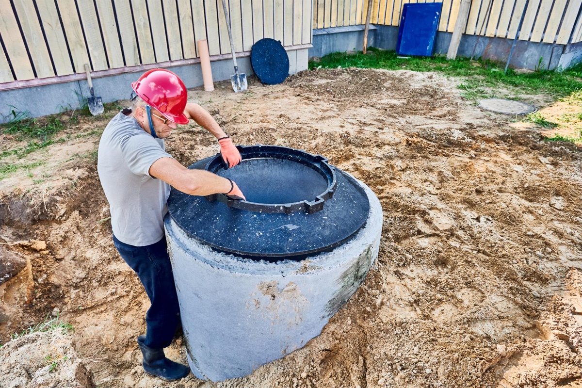 odległość szamba od domu
